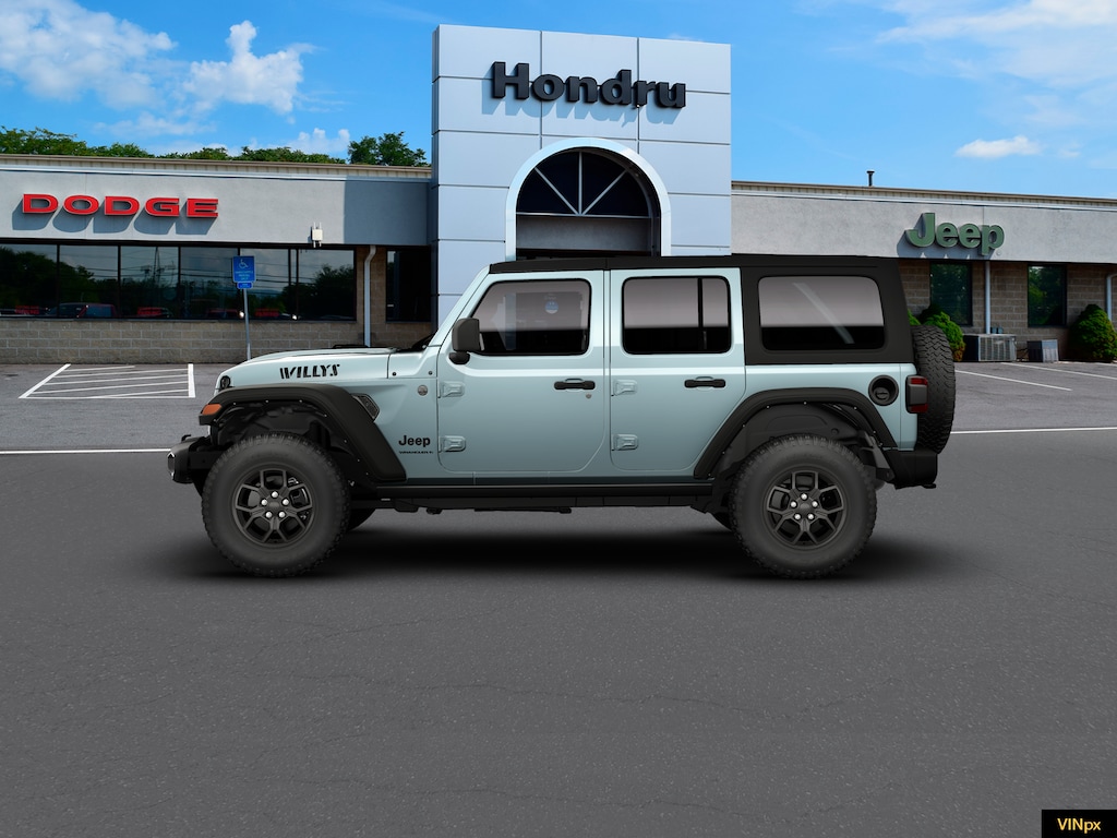 New 2026 Jeep Wrangler 4-DOOR WILLYS Sport Utility