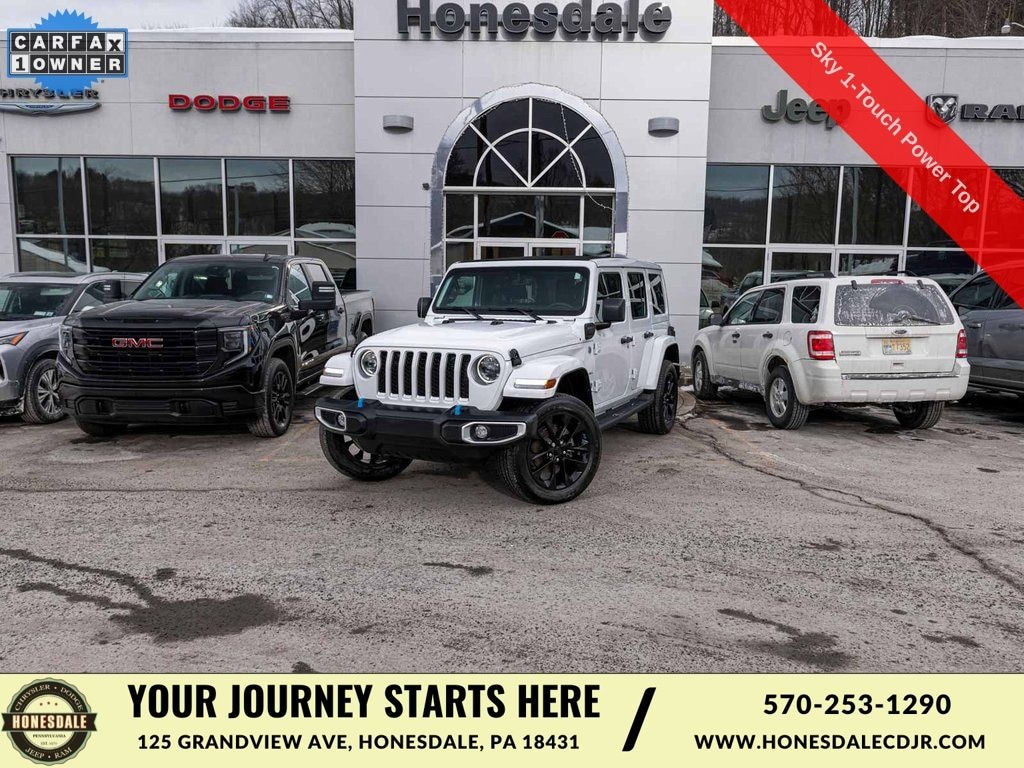 Used 2023 Jeep Wrangler 4xe Sahara SUV