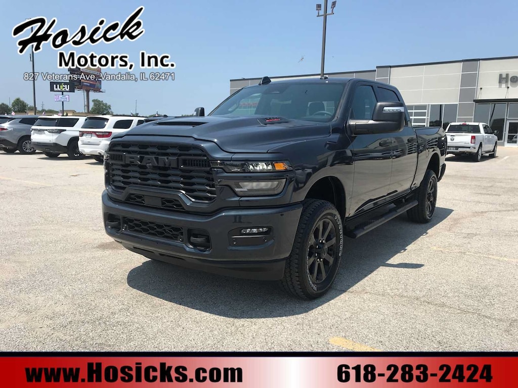 New 2026 Ram 2500 BLACK EXPRESS CREW CAB 4X4 6'4 BOX Pickup