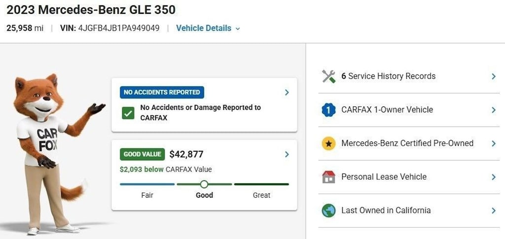 Certified 2023 Mercedes-Benz GLE SUV