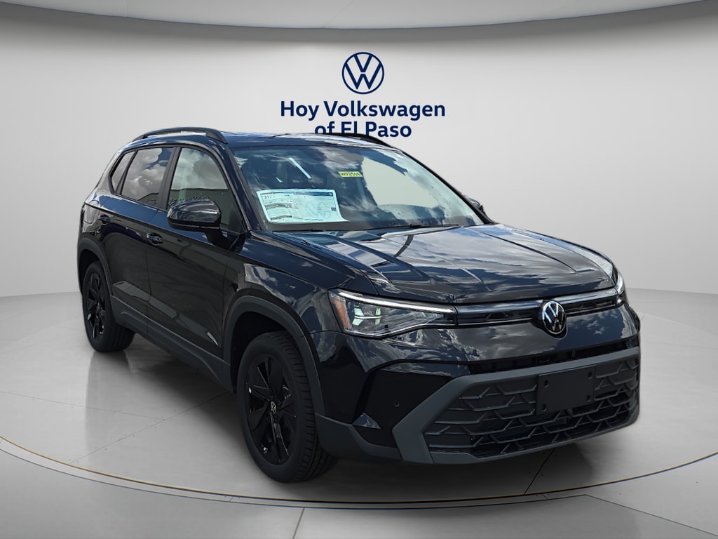 New 2026 Volkswagen Taos 1.5T SE Black SUV