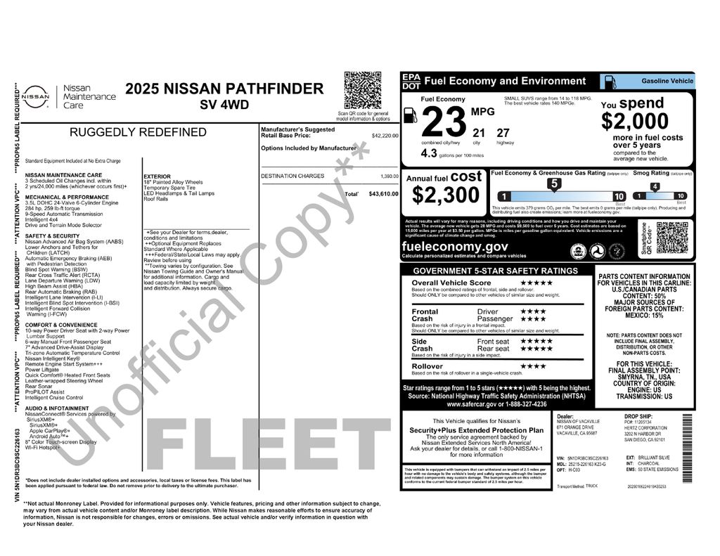 2025 Nissan Pathfinder SV - Photo 40