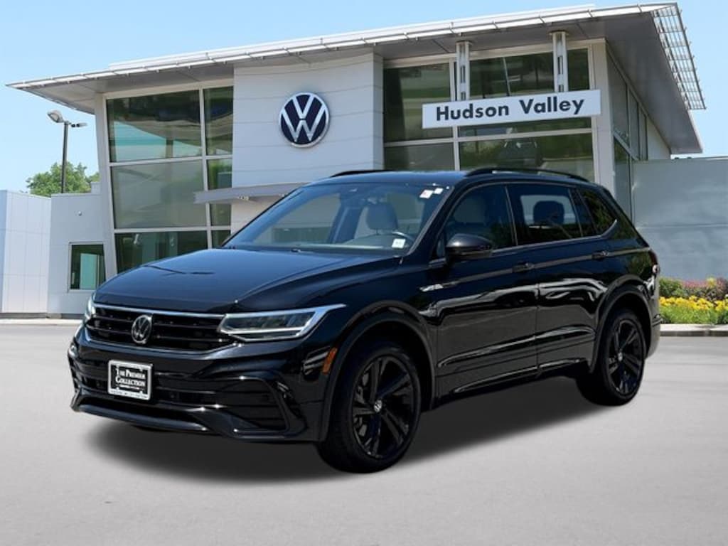 Certified 2023 Volkswagen Tiguan 2.0T SE R-Line Black SUV