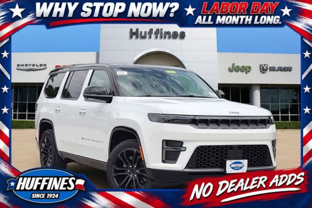 New 2026 Jeep Grand Wagoneer SUMMIT RESERVE 4X4 Sport Utility