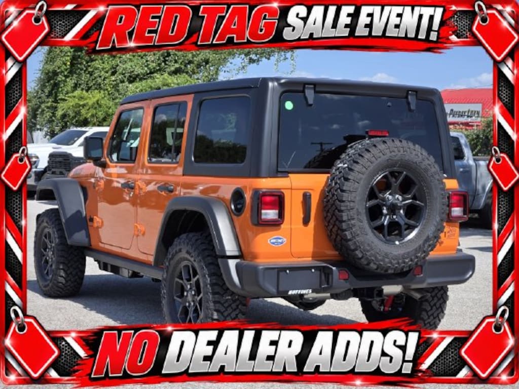 New 2026 Jeep Wrangler 4-DOOR WILLYS Sport Utility