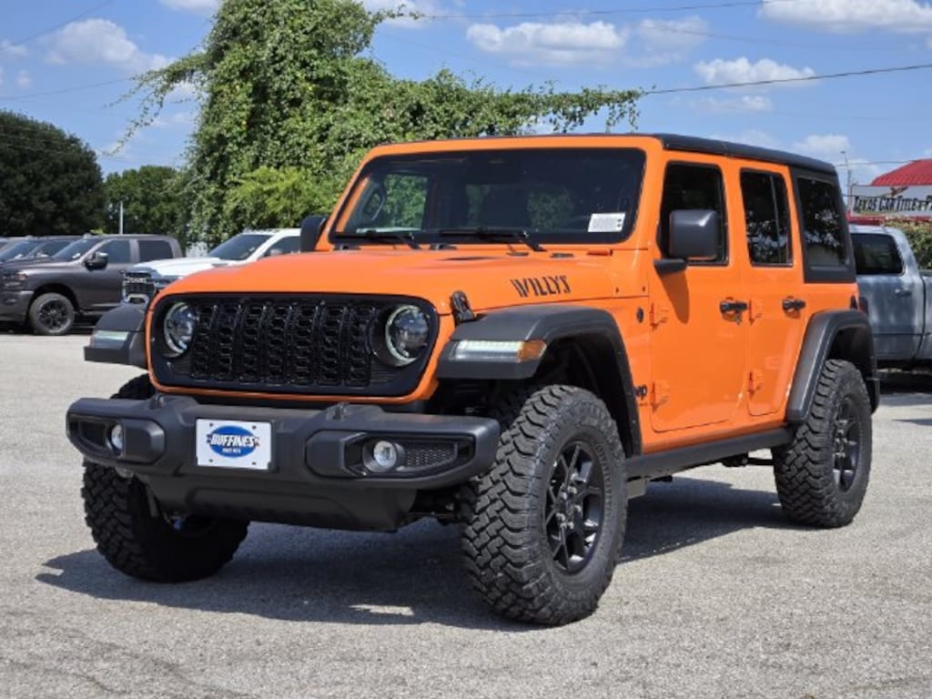 New 2026 Jeep Wrangler 4-DOOR WILLYS Sport Utility