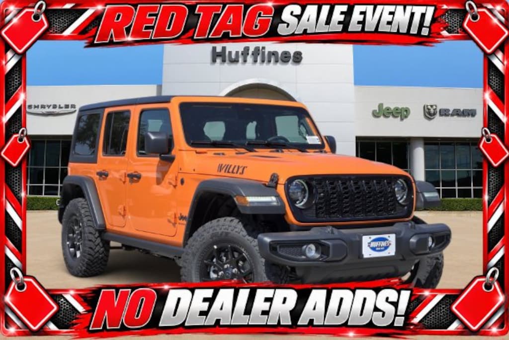New 2026 Jeep Wrangler 4-DOOR WILLYS Sport Utility