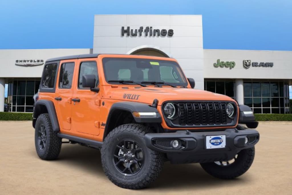New 2027 Jeep Wrangler 4-DOOR WILLYS Sport Utility