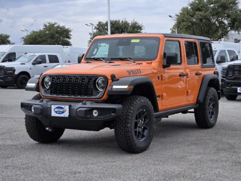 New 2027 Jeep Wrangler 4-DOOR WILLYS Sport Utility