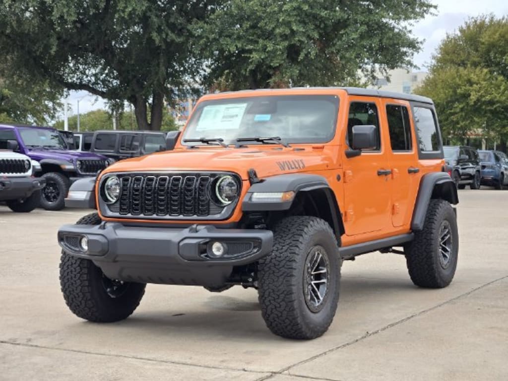 New 2027 Jeep Wrangler 4-DOOR WILLYS Sport Utility