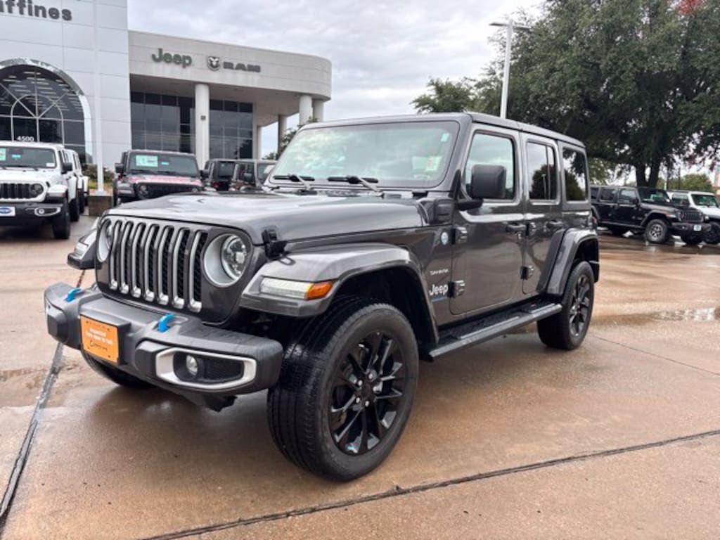 Certified 2023 Jeep Wrangler 4xe Sahara SUV