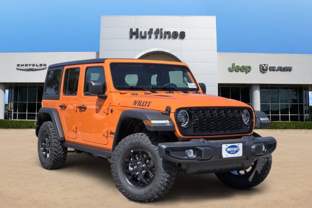 New 2026 Jeep Wrangler 4-DOOR WILLYS Sport Utility