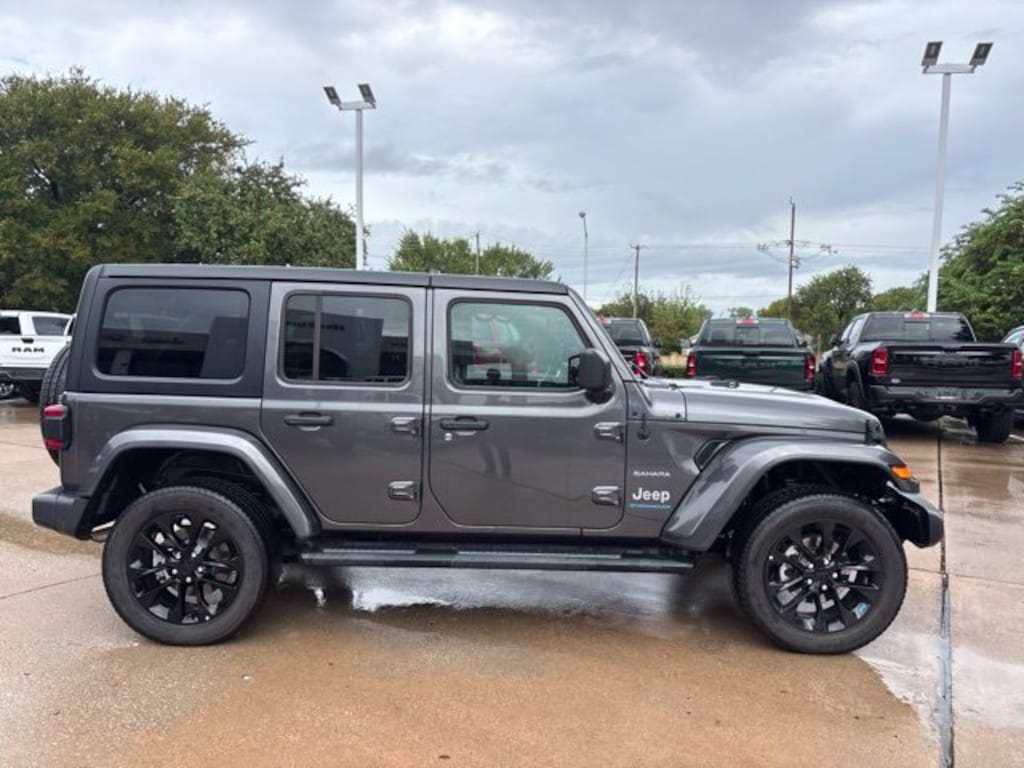 Certified 2023 Jeep Wrangler 4xe Sahara SUV
