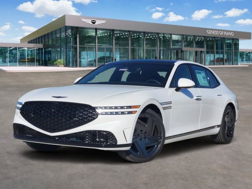 New 2026 Genesis G90 3.5T E-SC Mhev Prestige Black Sedan