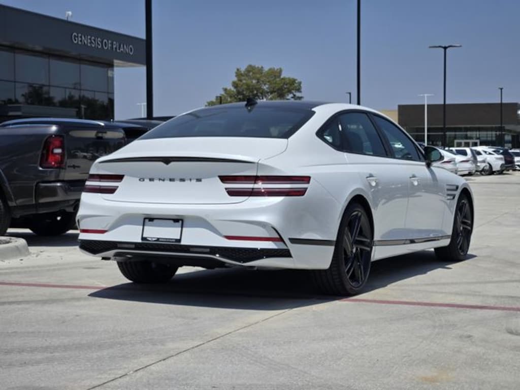 New 2027 Genesis G80 3.5T Prestige Black Sedan