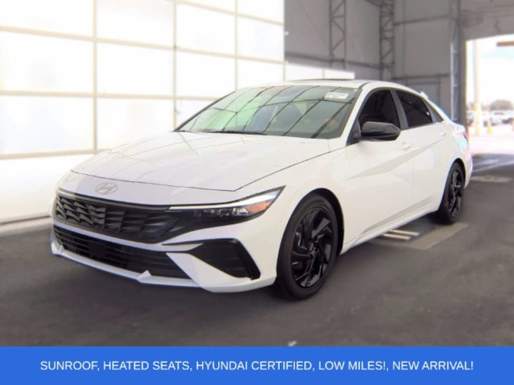 Certified 2026 Hyundai Elantra SEL Sport Premium Sedan