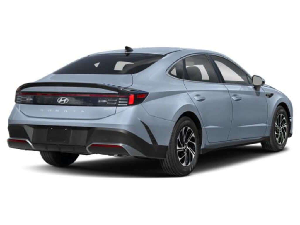 New 2027 Hyundai Sonata Hybrid Blue Sedan
