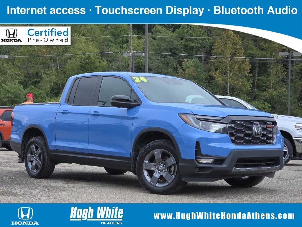 Certified 2024 Honda Ridgeline TrailSport Truck Crew Cab