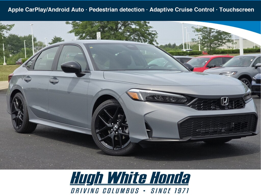 New 2026 Honda Civic Sedan Sport Sport CVT