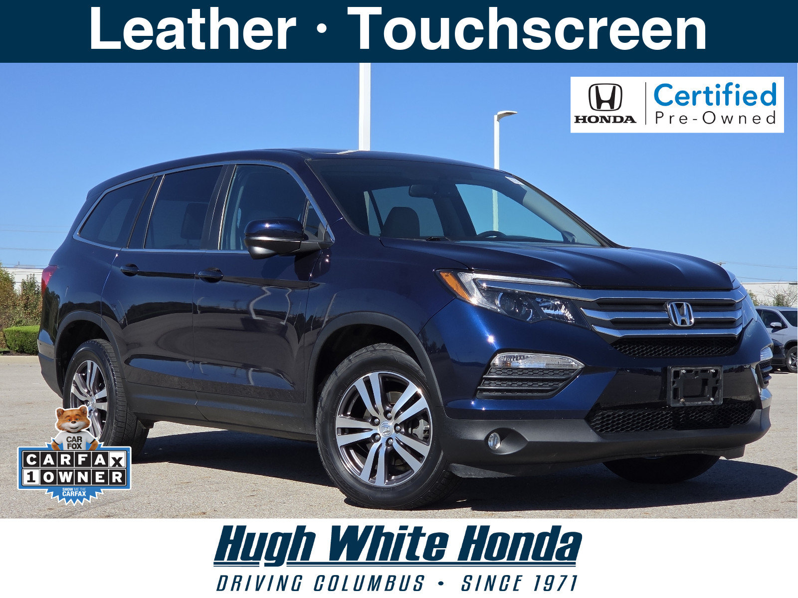 Certified 2016 Honda Pilot EX-L AWD EX-L