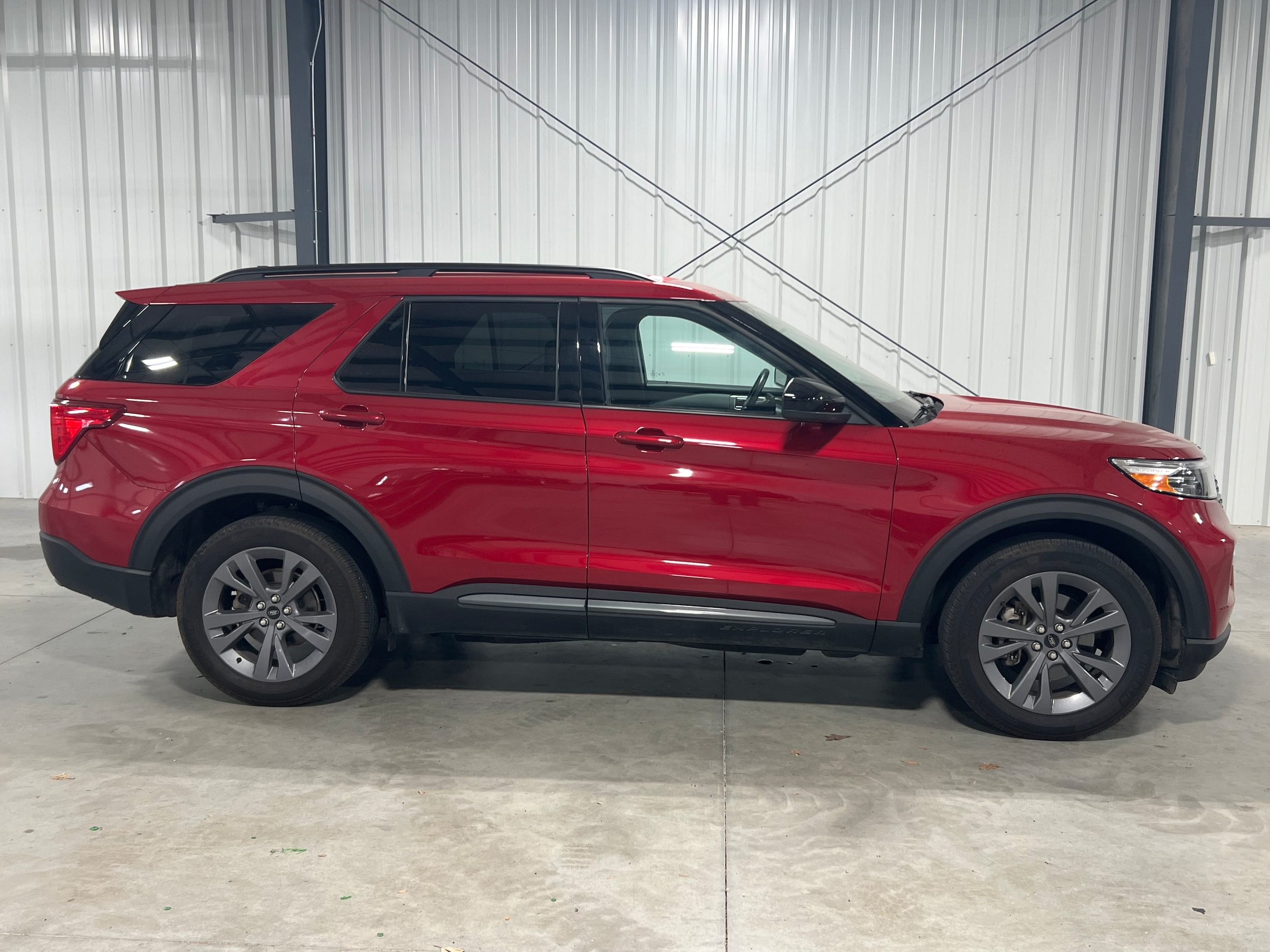 Used 2023 Ford Explorer XLT with VIN 1FMSK8DH9PGA29009 for sale in Kansas City