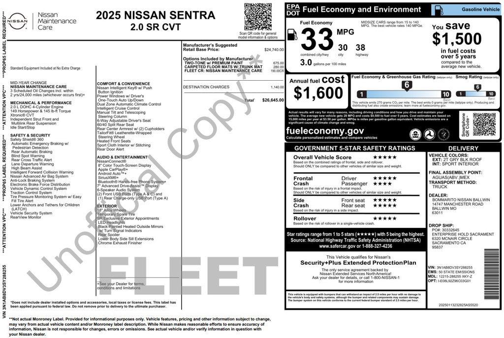  Nissan Sentra