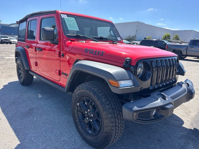 Used 2022 Jeep Wrangler Unlimited Willys SUV