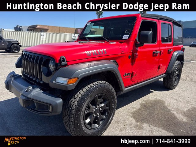 Used 2022 Jeep Wrangler Unlimited Willys SUV
