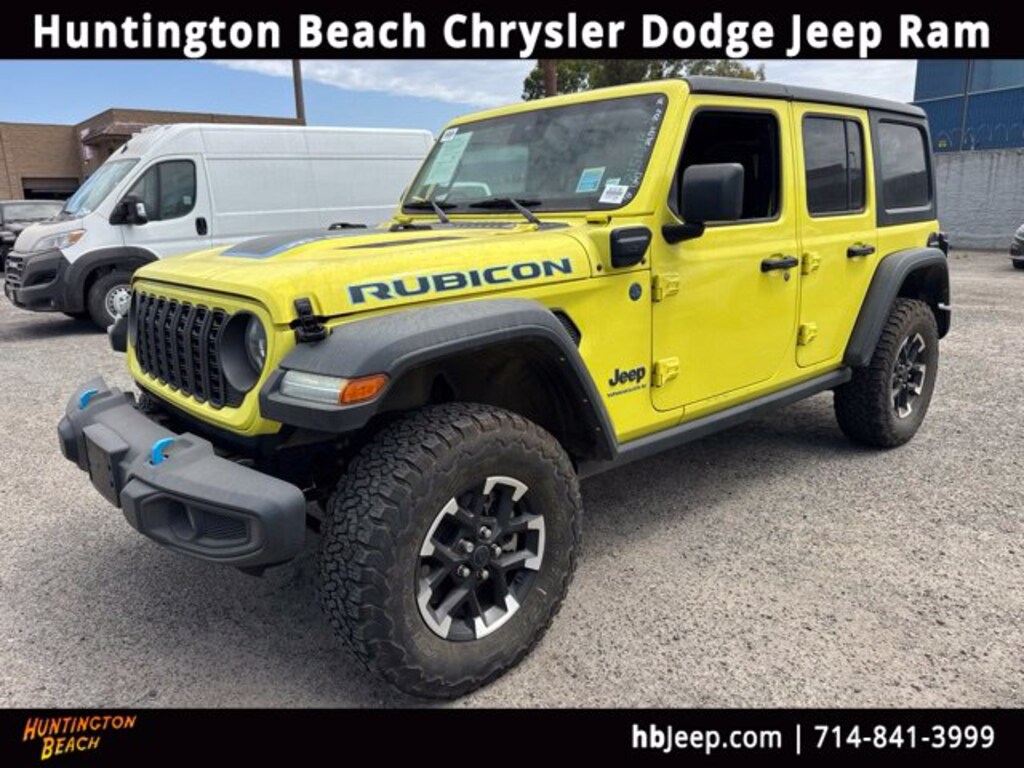 Used 2024 Jeep Wrangler Rubicon 4xe SUV