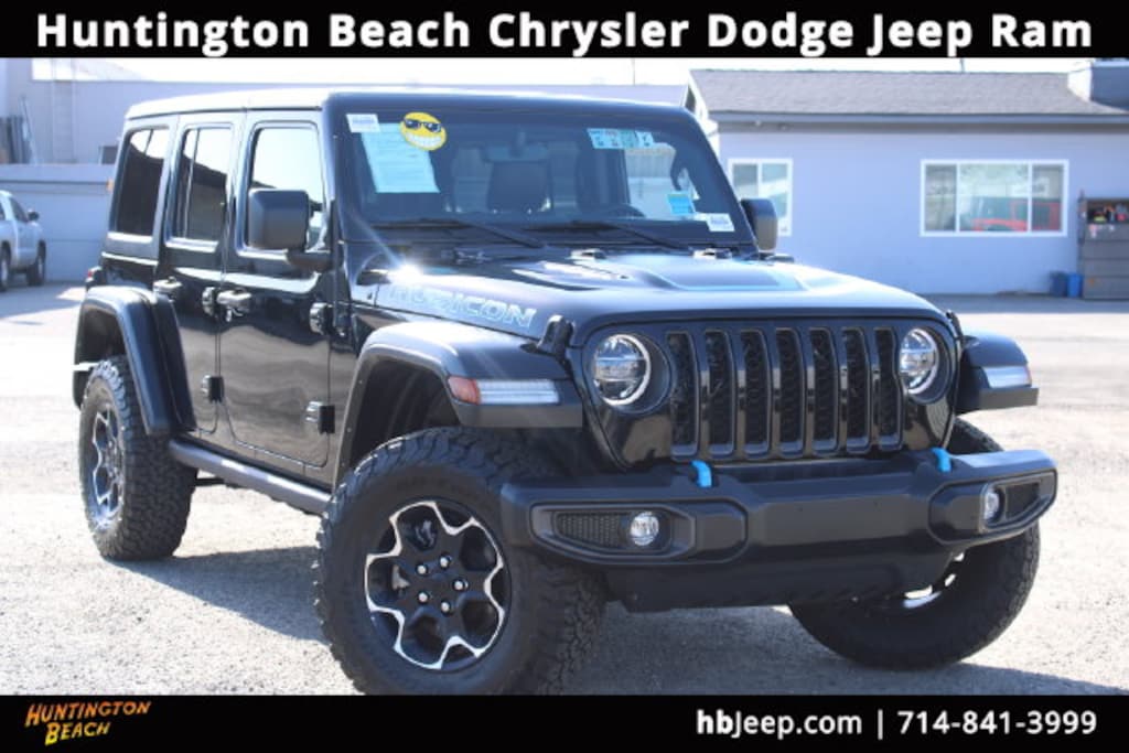 Used 2022 Jeep Wrangler Unlimited Rubicon 4xe SUV