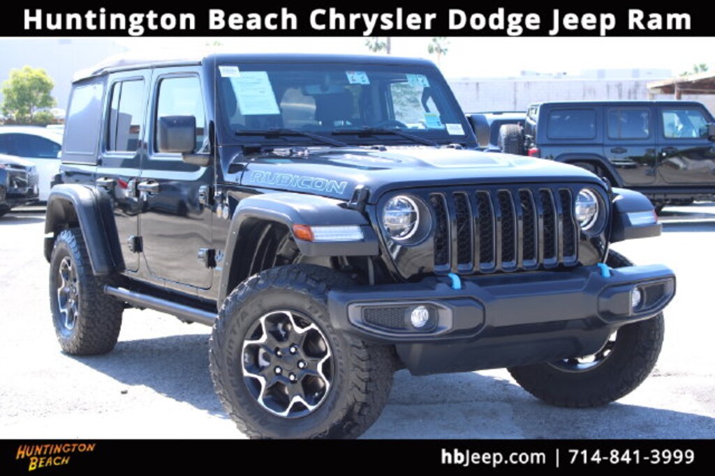 Used 2021 Jeep Wrangler Unlimited Rubicon 4xe SUV