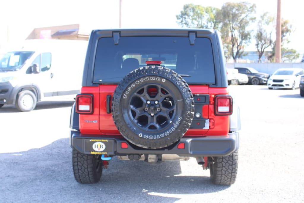 Used 2023 Jeep Wrangler Willys 4xe SUV