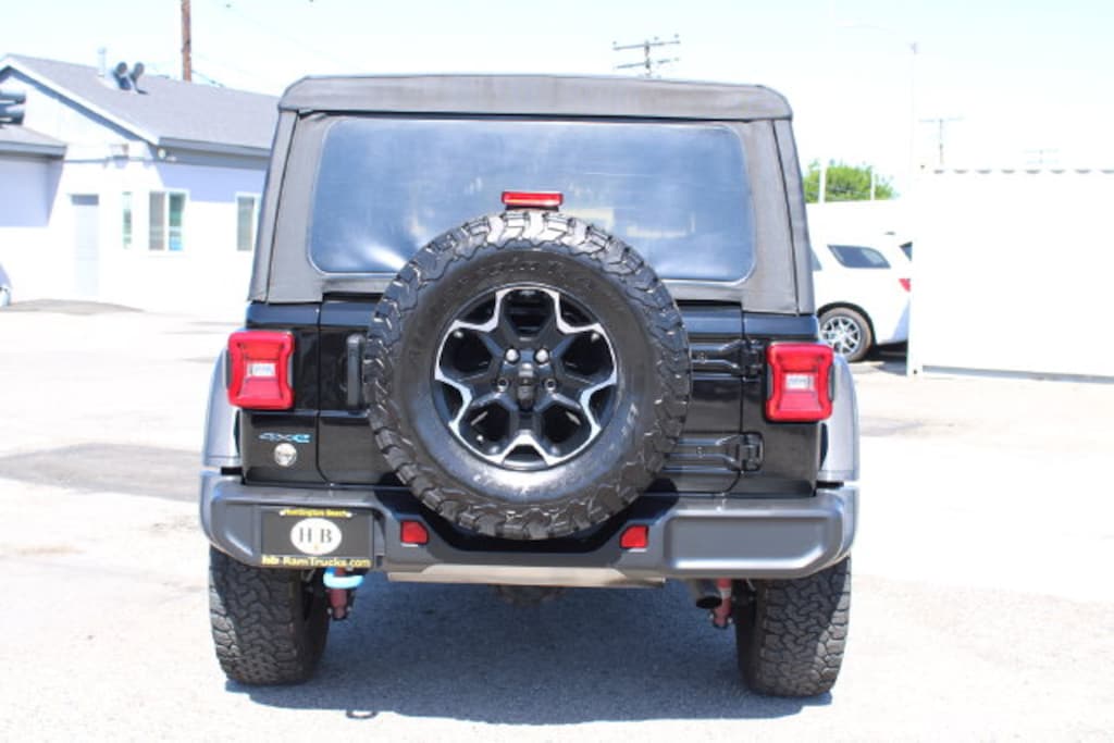Used 2021 Jeep Wrangler Unlimited Rubicon 4xe SUV