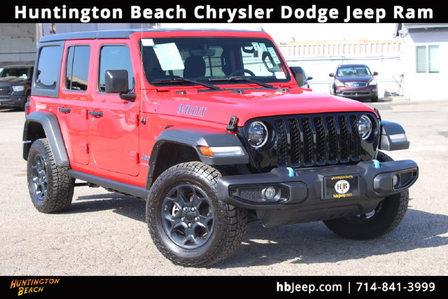 Used 2023 Jeep Wrangler Willys 4xe SUV