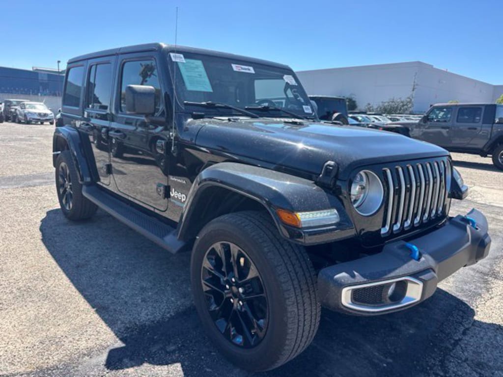 Used 2022 Jeep Wrangler Unlimited Sahara 4xe SUV