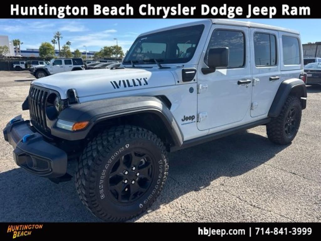 Used 2023 Jeep Wrangler Willys 4xe SUV