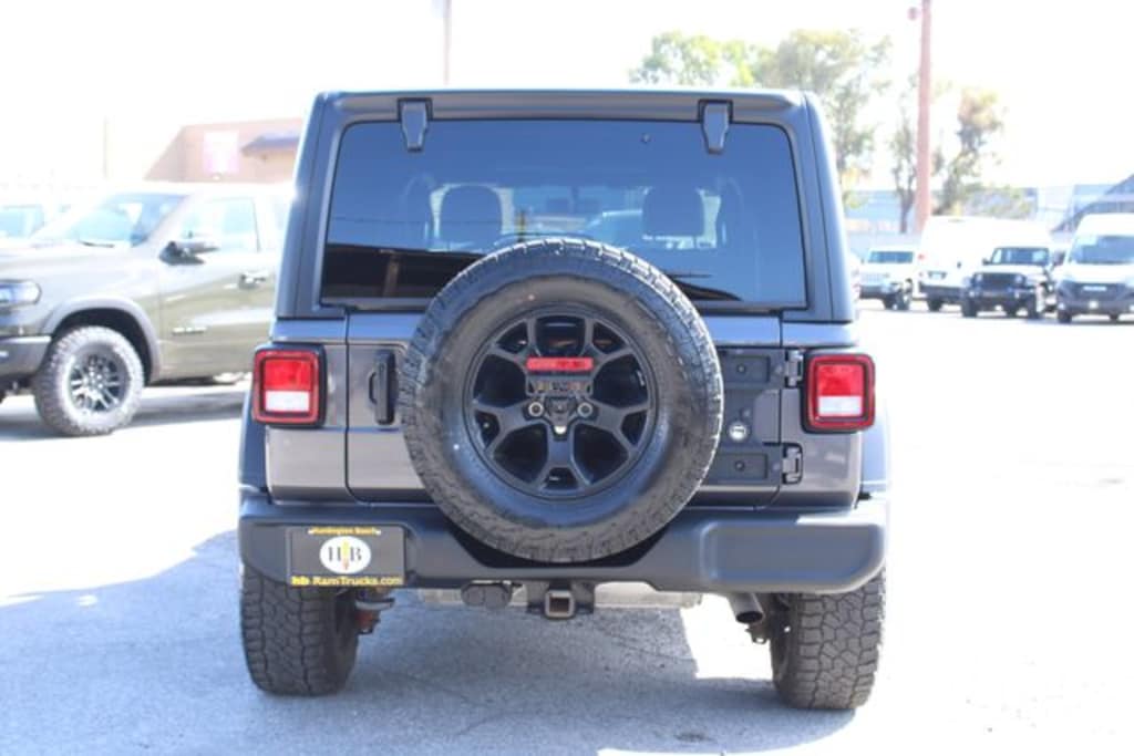 Used 2022 Jeep Wrangler Unlimited Willys SUV
