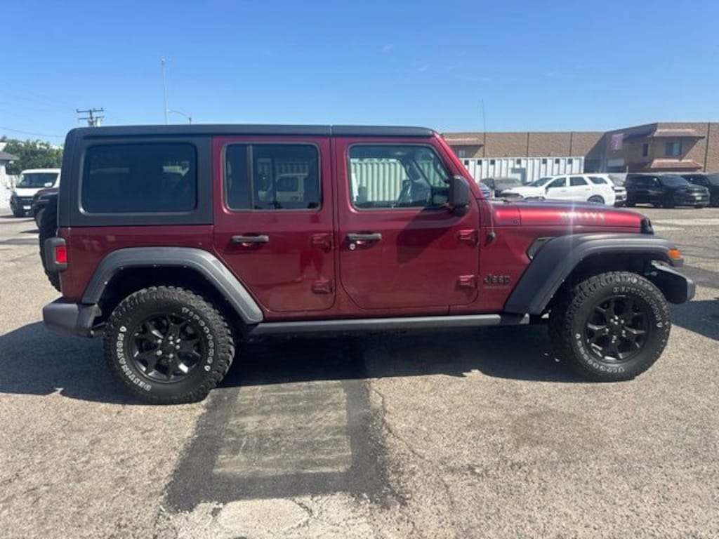 Used 2021 Jeep Wrangler Unlimited Willys SUV