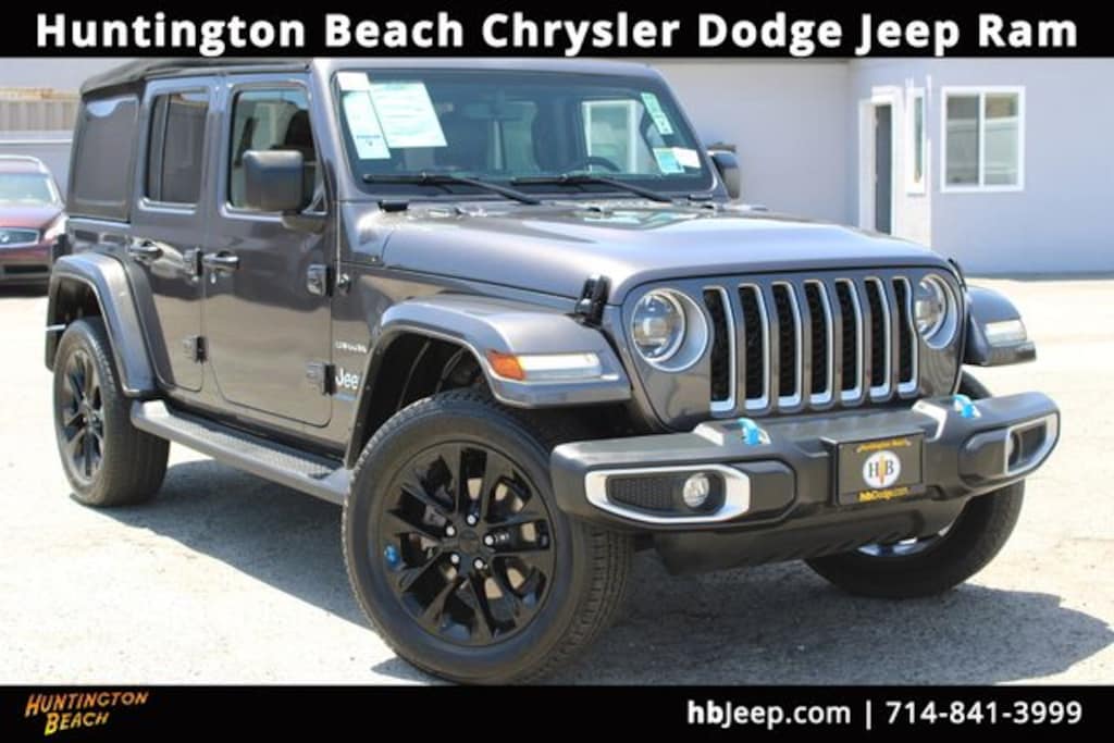 Used 2023 Jeep Wrangler Sahara 4xe SUV