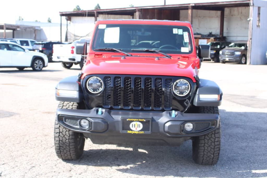 Used 2023 Jeep Wrangler Willys 4xe SUV