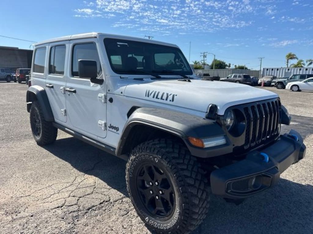 Used 2023 Jeep Wrangler Willys 4xe SUV