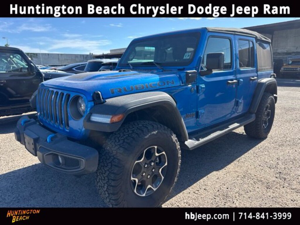 Used 2023 Jeep Wrangler Rubicon 4xe SUV