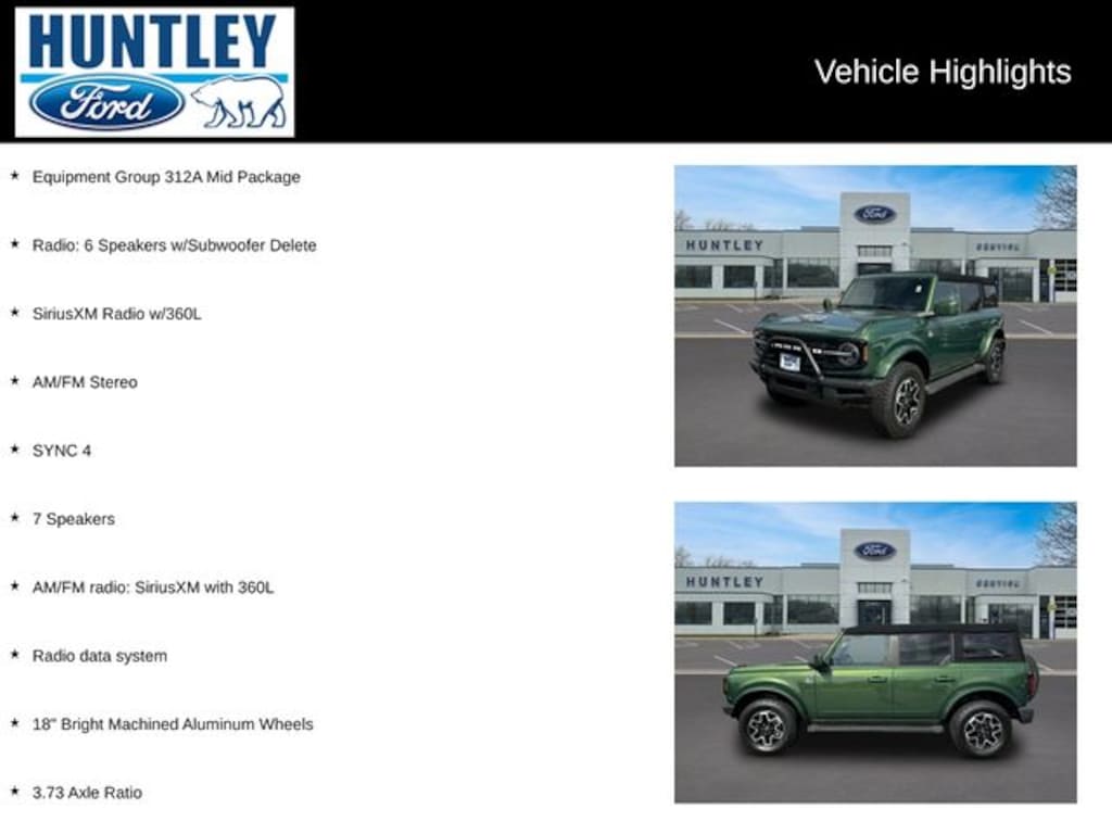 Used 2023 Ford Bronco Outer Banks SUV