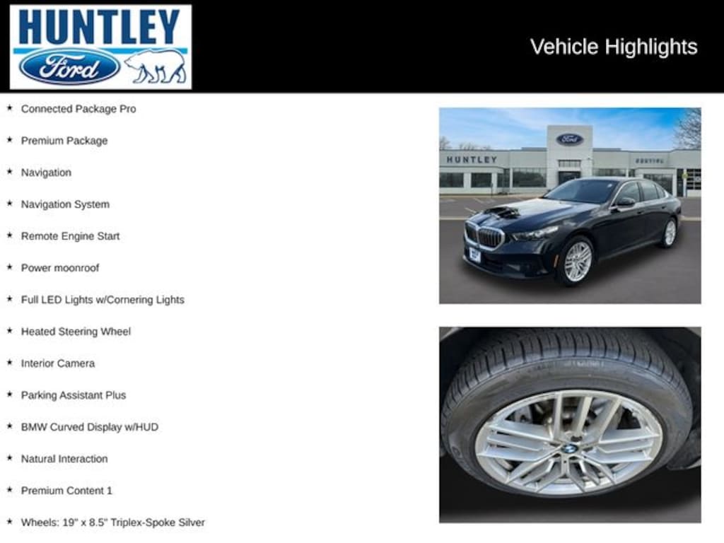 Used 2025 BMW 5 Series 530i xDrive Sedan
