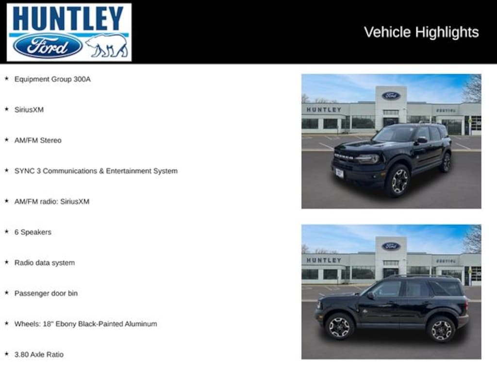 Used 2023 Ford Bronco Sport Outer Banks SUV
