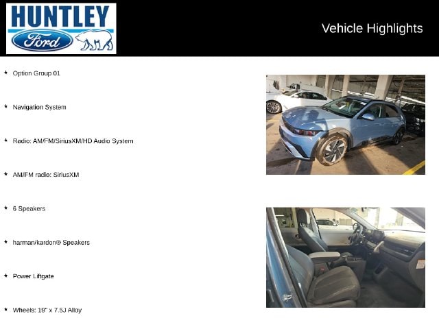 Used 2025 Hyundai IONIQ 5 SEL with VIN 7YAKNDDCXSY023059 for sale in Huntley, IL