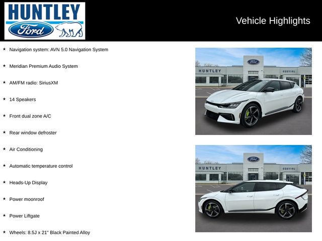 Used 2024 Kia EV6 GT with VIN KNDC5DLE2R5175847 for sale in Huntley, IL