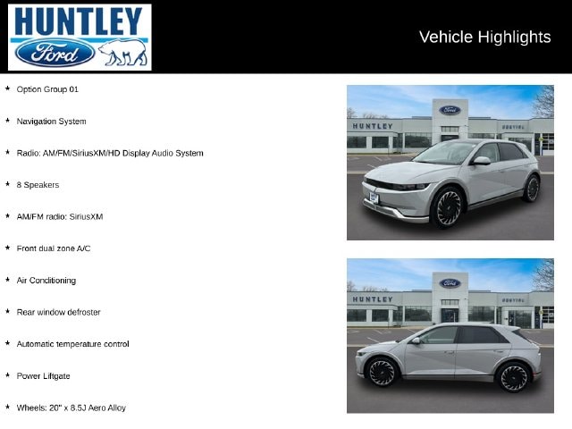 Used 2022 Hyundai IONIQ 5 Limited with VIN KM8KRDAF1NU078131 for sale in Huntley, IL