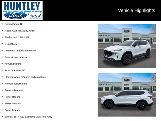 Used 2022 Hyundai Santa Fe XRT with VIN 5NMS6DAJ3NH421272 for sale in Huntley, IL