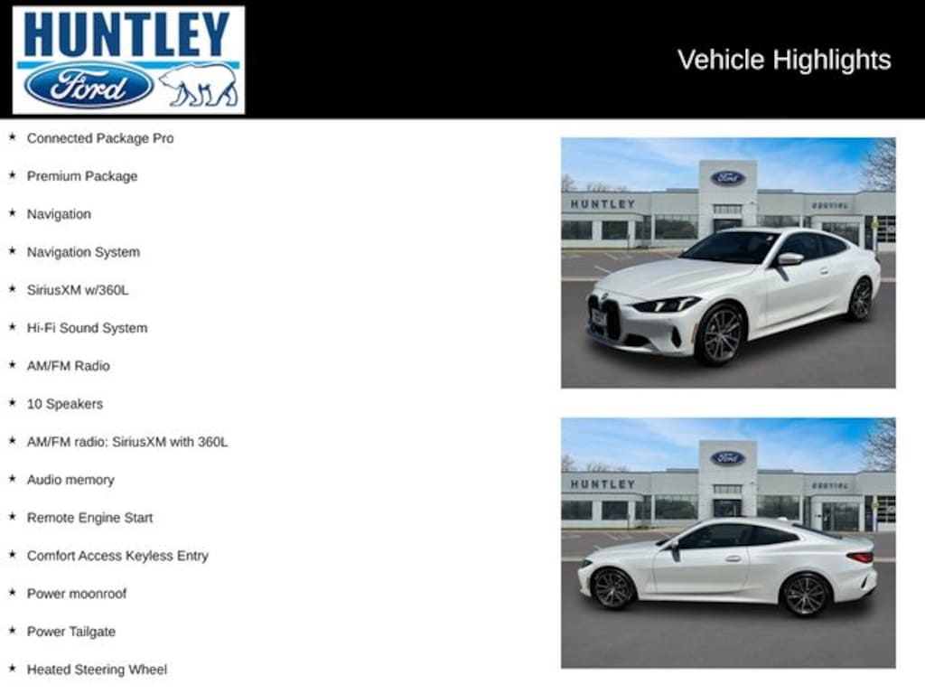 Used 2025 BMW 4 Series 430i xDrive Coupe